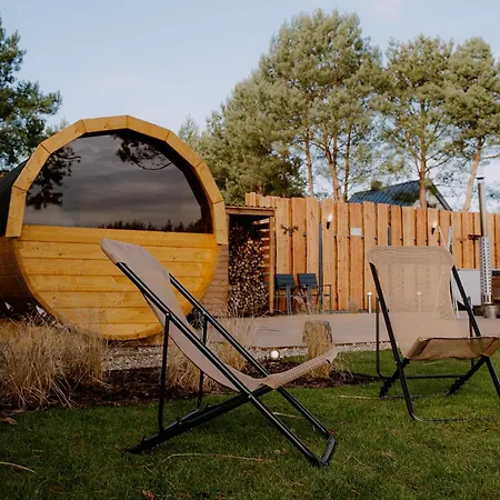 Lodge Nad Jeziorem Okragle Plaza, Pomosty Wedkarskie, Kajaki, Jacuzzi, Sauna Wygon (Choszczno)