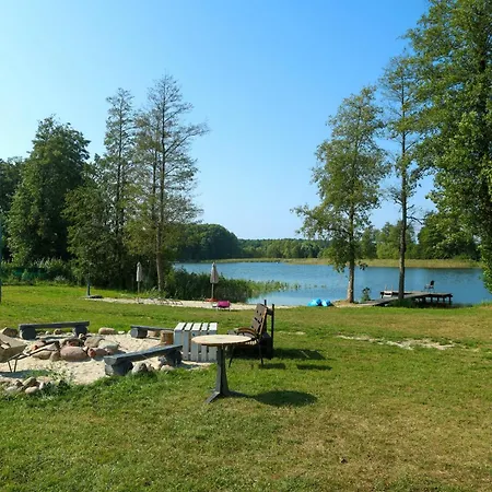 Nad Jeziorem Okragle Plaza, Pomosty Wedkarskie, Kajaki, Jacuzzi, Sauna Lodge