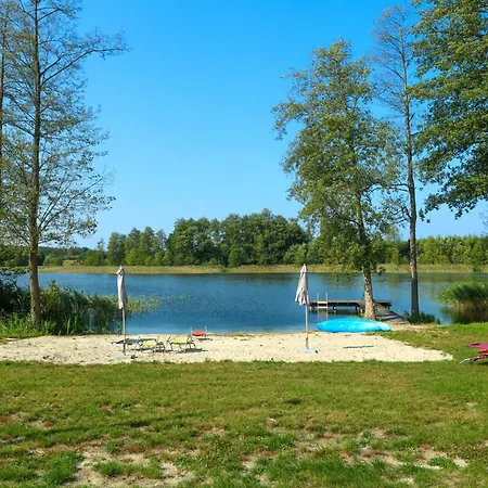 Lodge Nad Jeziorem Okragle Plaza, Pomosty Wedkarskie, Kajaki, Jacuzzi, Sauna